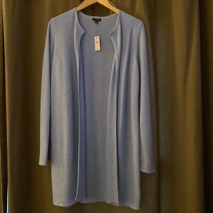 Talbots knitted shawl cardigan.